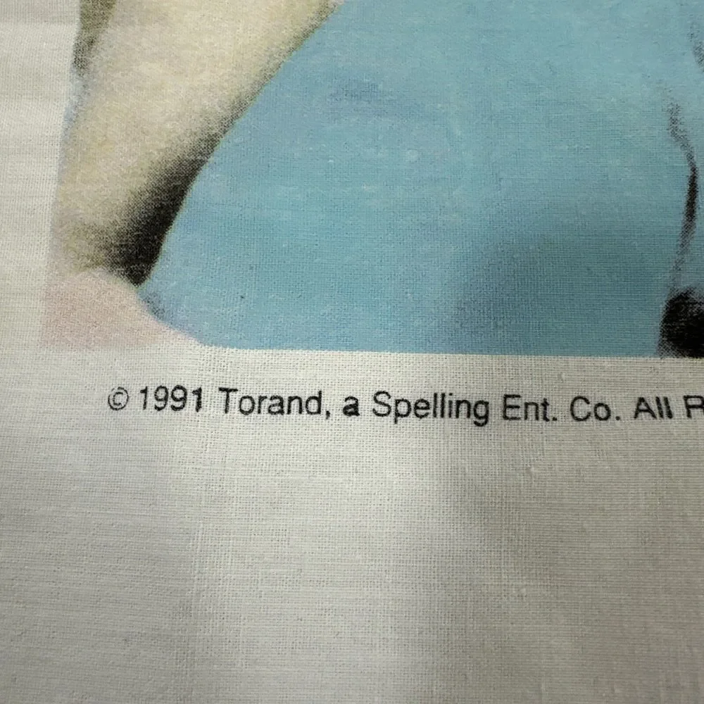 90s‎ Beverly Hills 90210 Bed Pillowcase Black Standard Size Single Staining